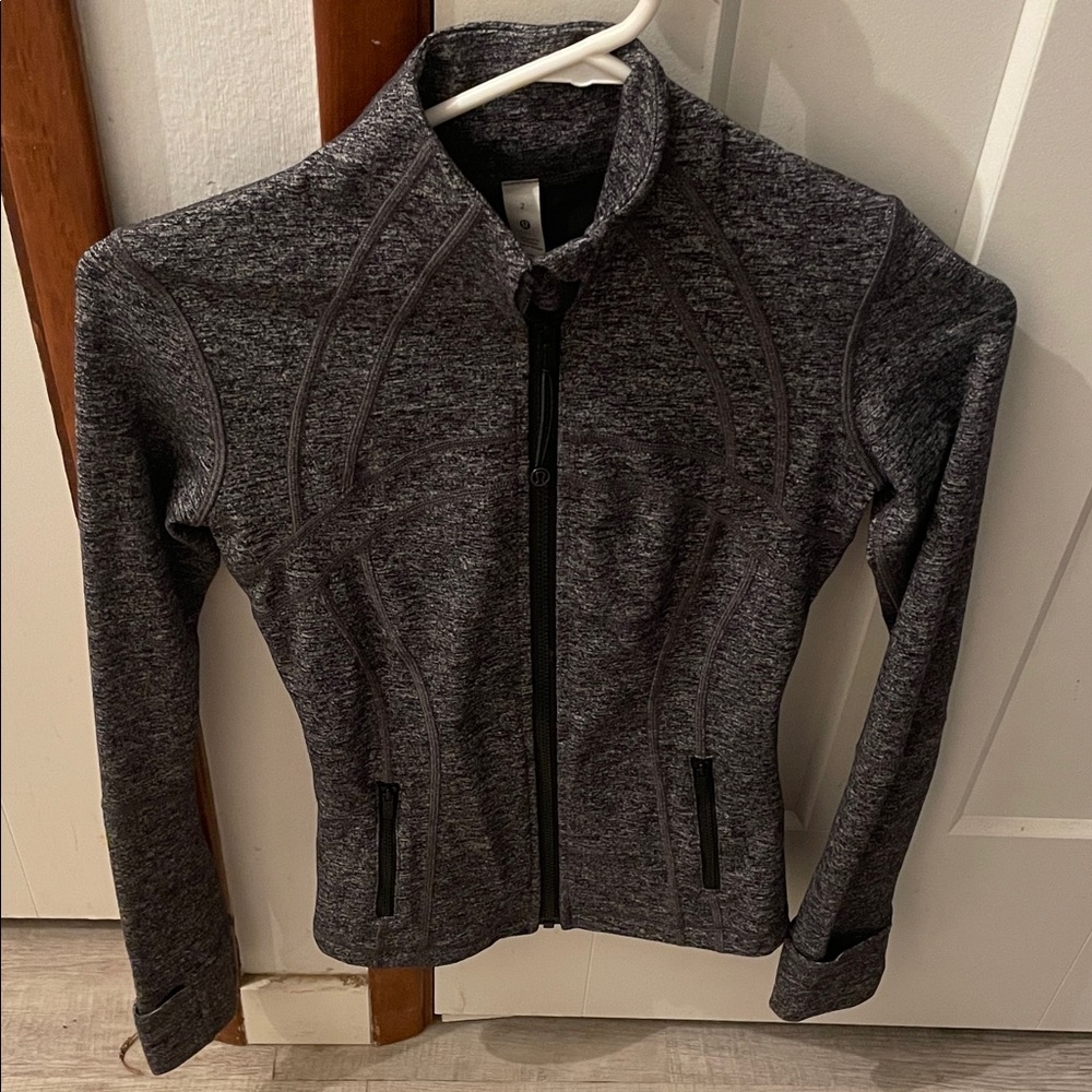 Lululemon Athletica Heathered Gray Utility Jacket